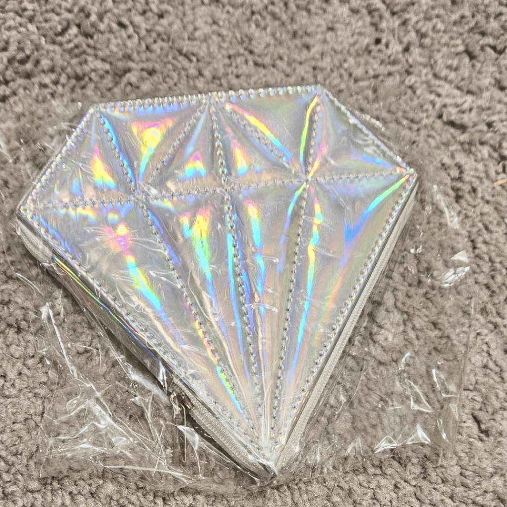 Nail Care Kit in Diamond-Shaped Bag. Brand New.